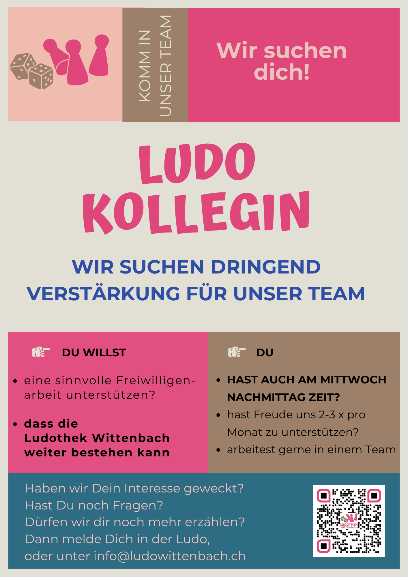 Wir suchen
